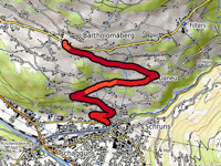 Bartholomäberg from Schruns