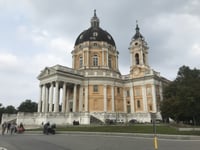 Basilica di Superga from Sassi