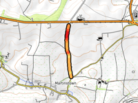 Bats Lane von Martinstown