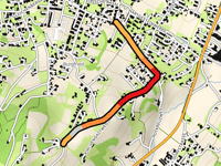 Baumbuchweg über Mühldorfer Strasse