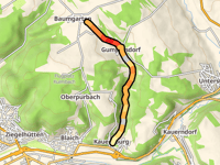 Baumgarten via Gumpersdorf
