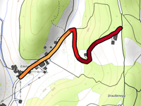 Baumgartnerweg desde Edelsgraben