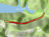 Bear Creek Road from Happy Valley Road