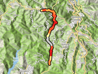 Bear Creek Road von Zayante