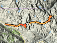 Beartooth Pass von Clarks Fork Yellowstone River