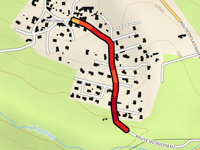 Bécizieux über Route du Ruisseau