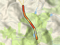 Beebe Hill von Mercer Mountain