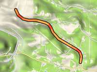 Beech Creek Climb da Clearfield Creek