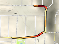 Bel Air Road von Lily Flagg Road