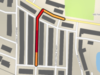 Belgrave Street via Gargrave Road