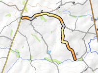 Belle-Croix über Chemin de Boussemont