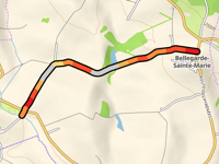 Bellegarde-Sainte-Marie über Chemin de Nohic