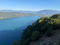 Route du Belvédère depuis La Chambotte