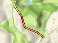 Belvoir Road von Knipton
