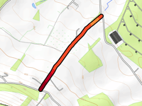 Bent Lane desde Ditton Priors