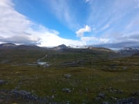 Tindevegen von Øvre Årdal