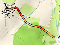Berg vanuit Furthmühl