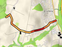 Berg Sender par Höhenstrasse