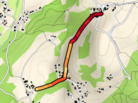 Berg über Stiftkogelstrasse