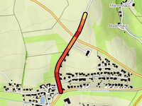Bergnersreuther Strasse von Rötenbach