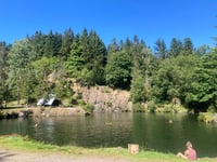 Bergsee Ebertswiese von Floh-Seligenthal