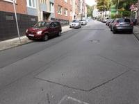 Bergstrasse über Bergdriesch