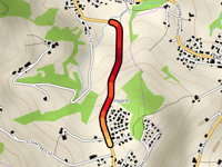 Bergstrasse da Brünisried