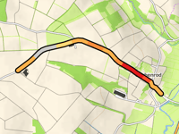 Bergstrasse da Buchenrod
