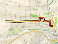 Bergstrasse z Dettelbach