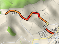 Bergstrasse da Klein-Bieberau