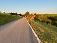 Bergstrasse von Moosersagi