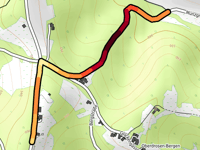 Bergstrasse przez Münzgraben