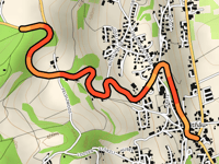 Bergstrasse da Reitnau