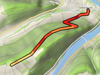 Bergweg von Guttenbach
