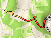 Bergweg da Hermentingen