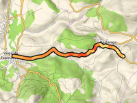 Berlanga del Bierzo z Vega de Espinareda