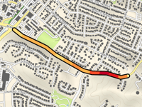 Bernal Avenue von Sunol Boulevard