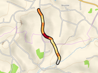 Bernatpré przez Route de Poyaller