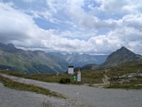 Passo del Bernina von Samedan