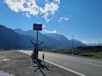 Passo del Bernina von Samedan