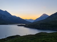 Passo del Bernina von Samedan