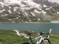Passo del Bernina von Samedan