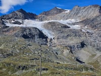 Passo del Bernina von Samedan