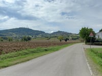 Bertinoro über Via Colombarone