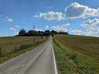 Bertinoro über Via Lago