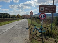 Bertinoro über Via Lago