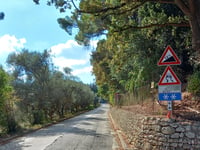 Bertinoro über Via Volpe