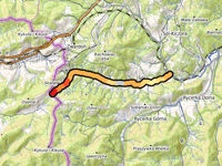 Beskid Graniczny / Vreščovský Beskyd z U Płowuchy