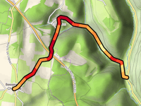 Bessey-en-Chaume vanuit Combe Demange