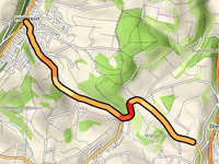 Betonstrasse von Hölstein